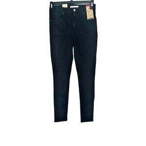 Levi’s 721 High Rise Skinny Jeans 8 Medium W29 L30 Black Hypersoft New